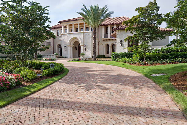 Permeable Paver Driveway in Scotts Hill, TN